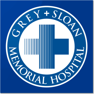 Grey + Sloan Memorial Hospital (Variant) Posters and Art